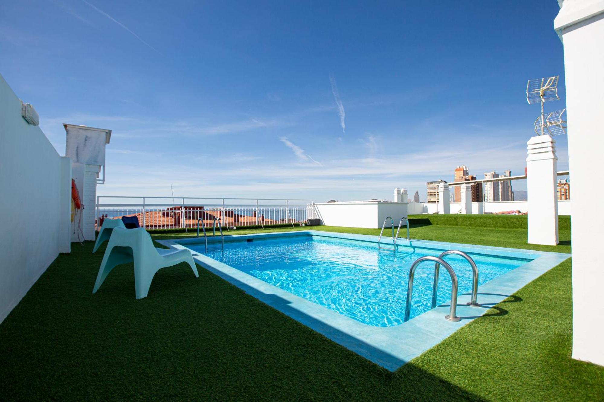 Fleming Playa Poniente Hotell Benidorm Eksteriør bilde